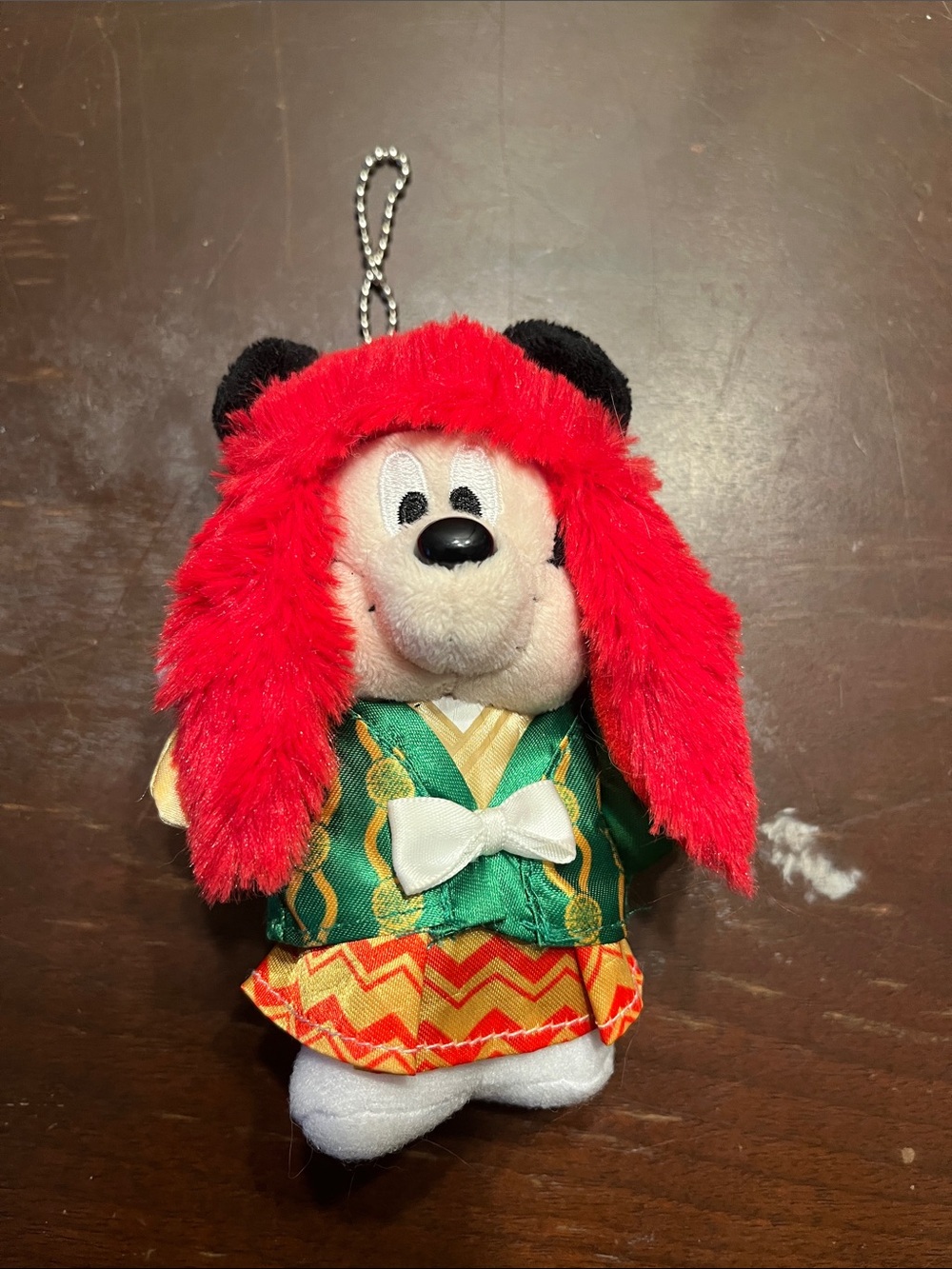 Yoshitoku Mickey Kabuki  Lion Dance mascot Red
